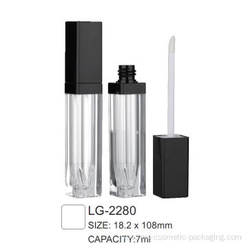 Plastik Cosmetic Square Lipgloss Container LG-2280